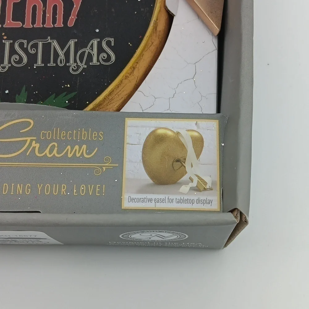 Art a Gram Merry Christmas Heart NIB